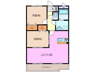 近鉄長島駅 徒歩14分 1階の物件間取画像